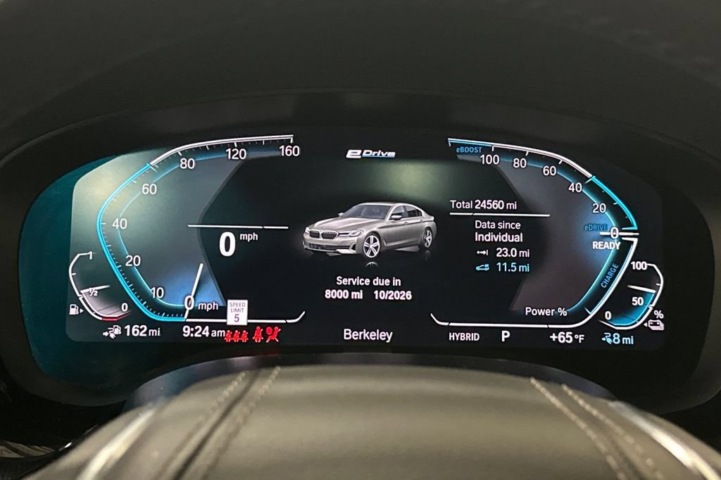 Used 2023 BMW 530e w/ Convenience Package RWD image 29