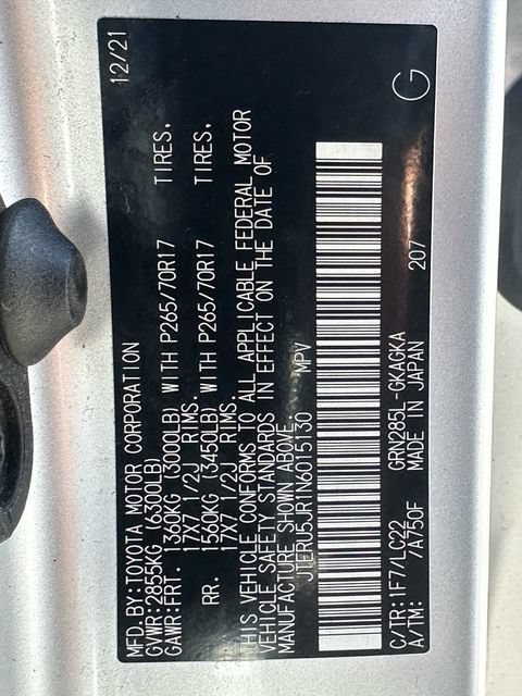 Certified 2022 Toyota 4Runner TRD Off-Road Premium w/ Moonroof Package AWD/4WD image 39