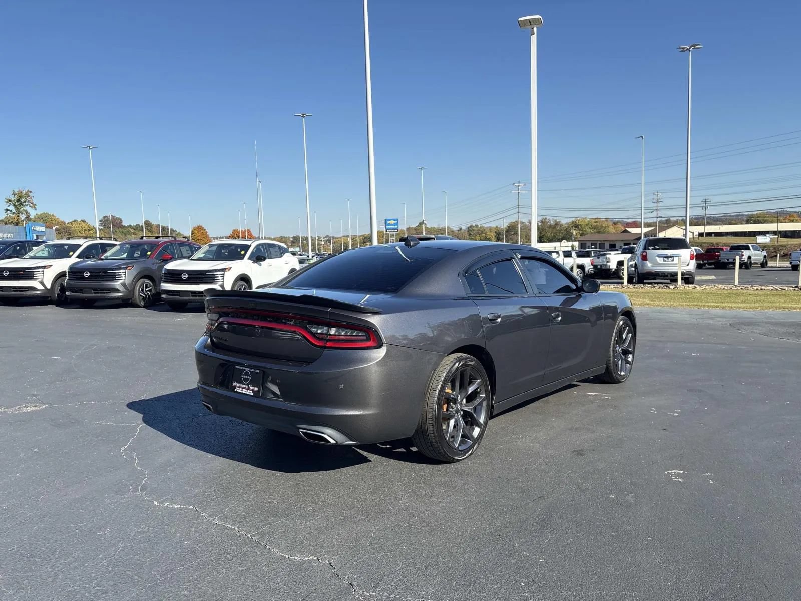 Used 2023 Dodge Charger SXT w/ Blacktop Package RWD image 3