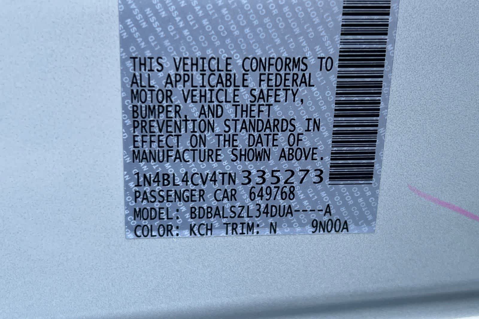 New 2026 Nissan Altima 2.5 SR FWD image 35