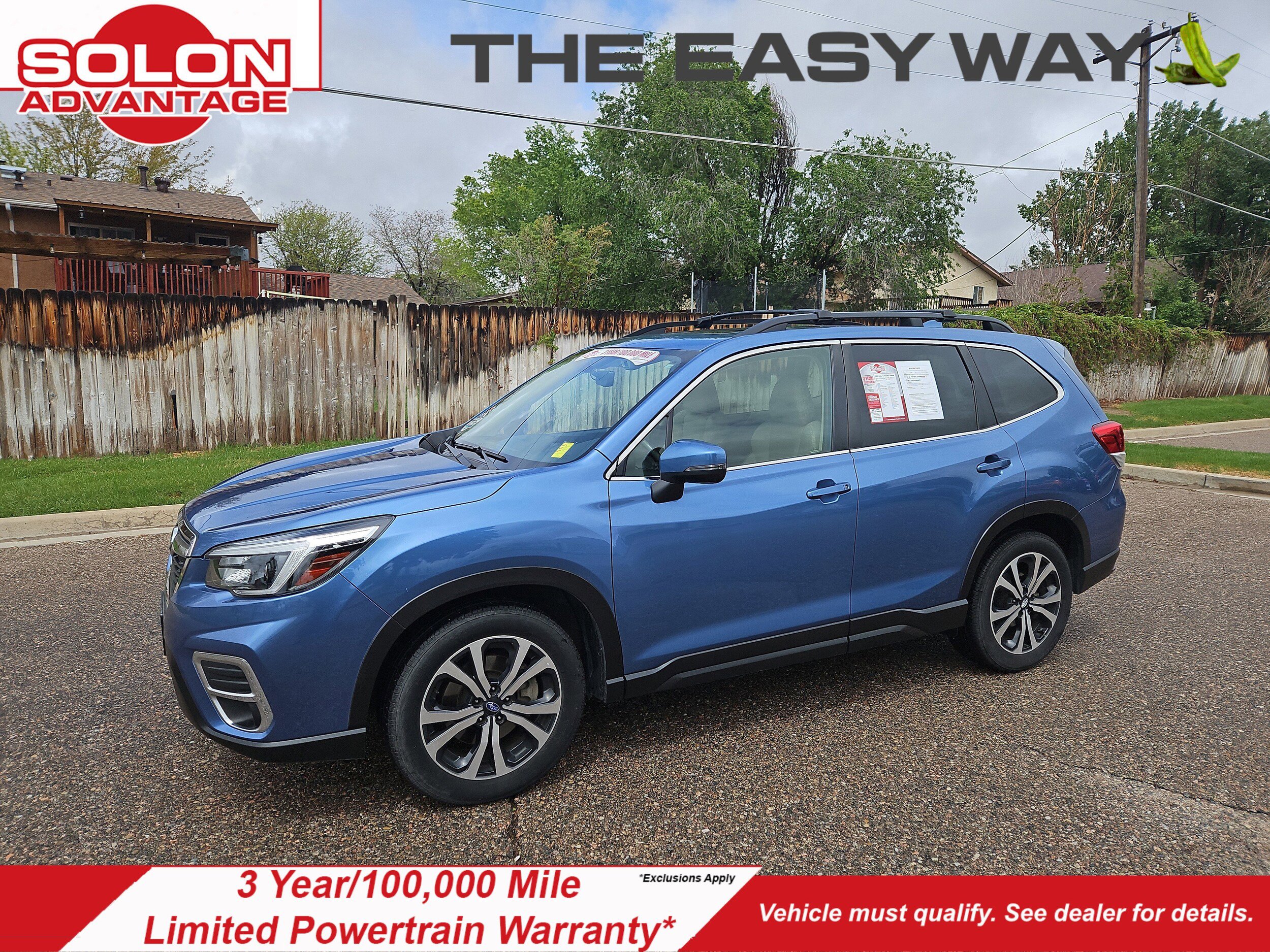 Used 2021 Subaru Forester Limited w/ Popular Package #3 AWD/4WD image 1