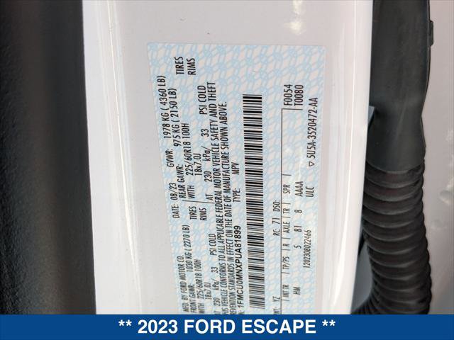 Certified 2023 Ford Escape ST-Line w/ Tech Pack #1 image 25