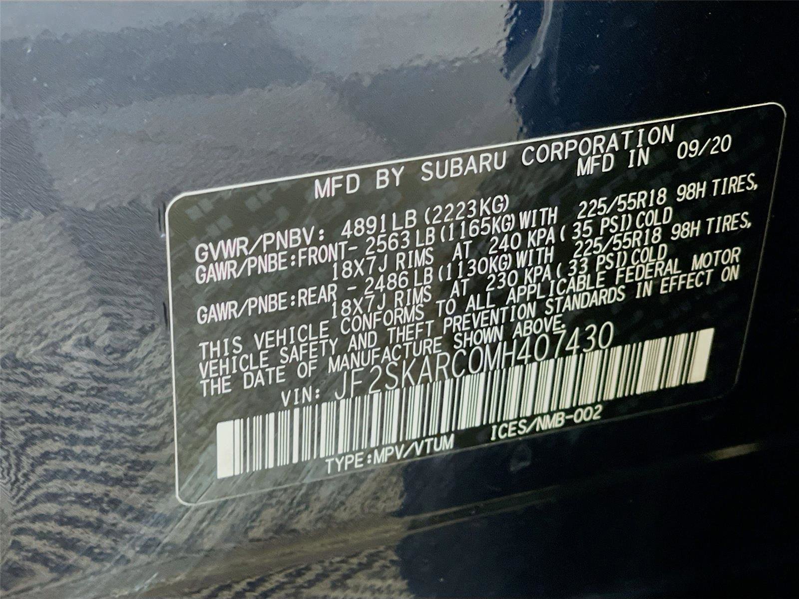 Certified 2021 Subaru Forester Sport image 36