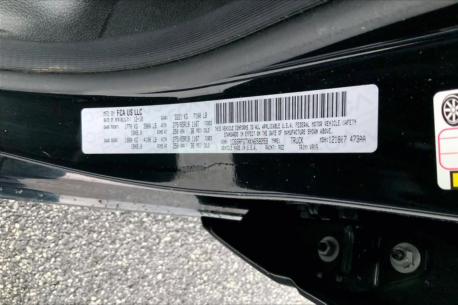 Used 2019 RAM 1500 Tradesman AWD/4WD image 30