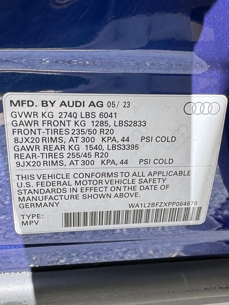 Used 2023 Audi Q4 e-tron Premium Plus w/ Premium Plus AWD/4WD image 38