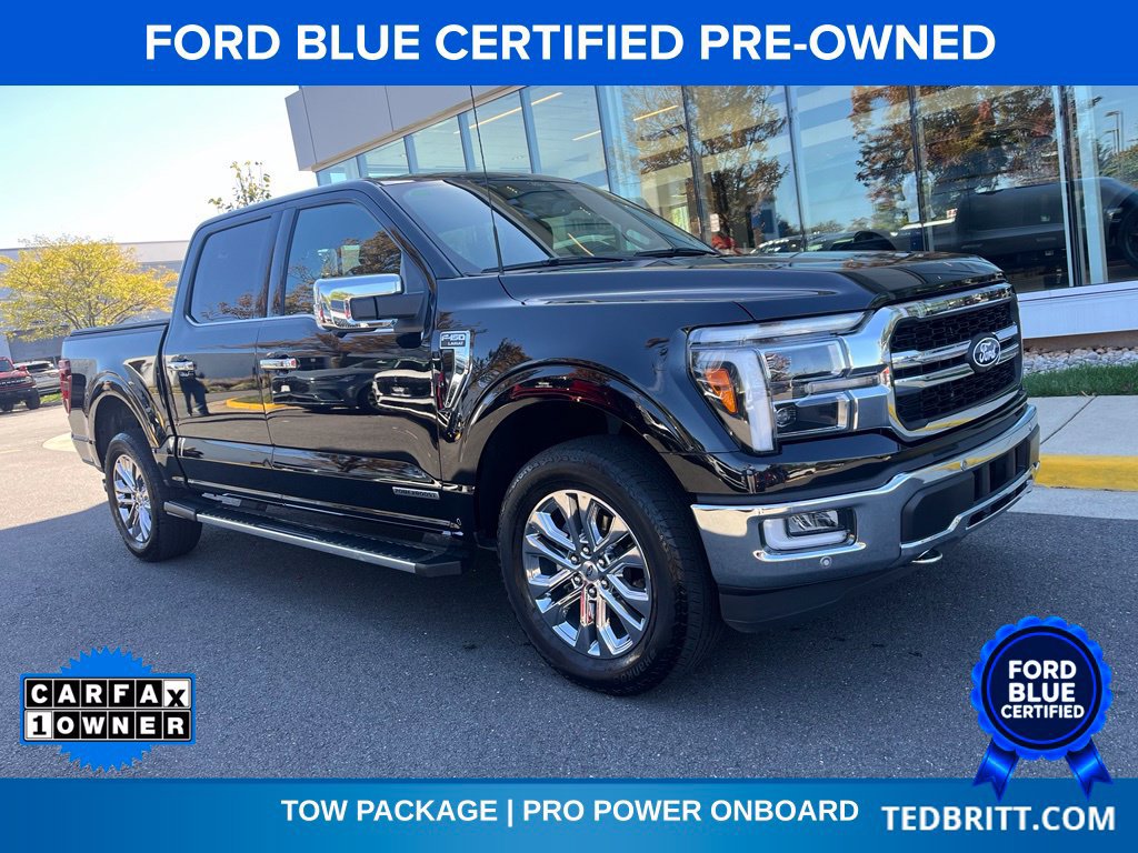 Certified 2024 Ford F150 Lariat w/ Equipment Group 502A High