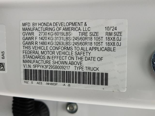 Used 2025 Honda Ridgeline Sport+ image 26