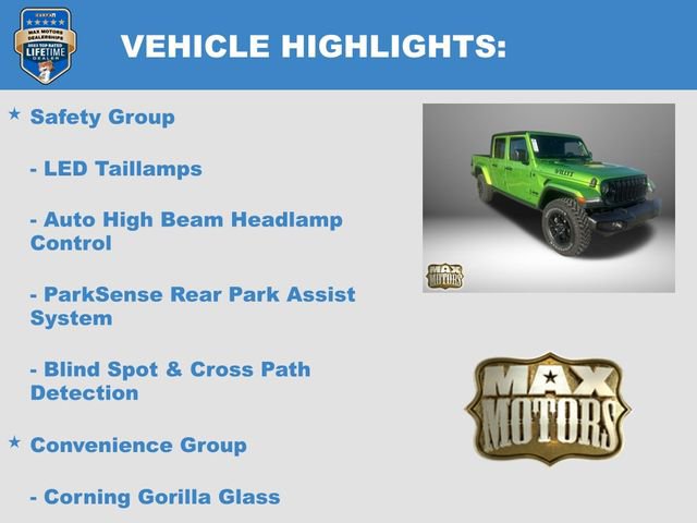 New 2025 Jeep Gladiator Willys image 33