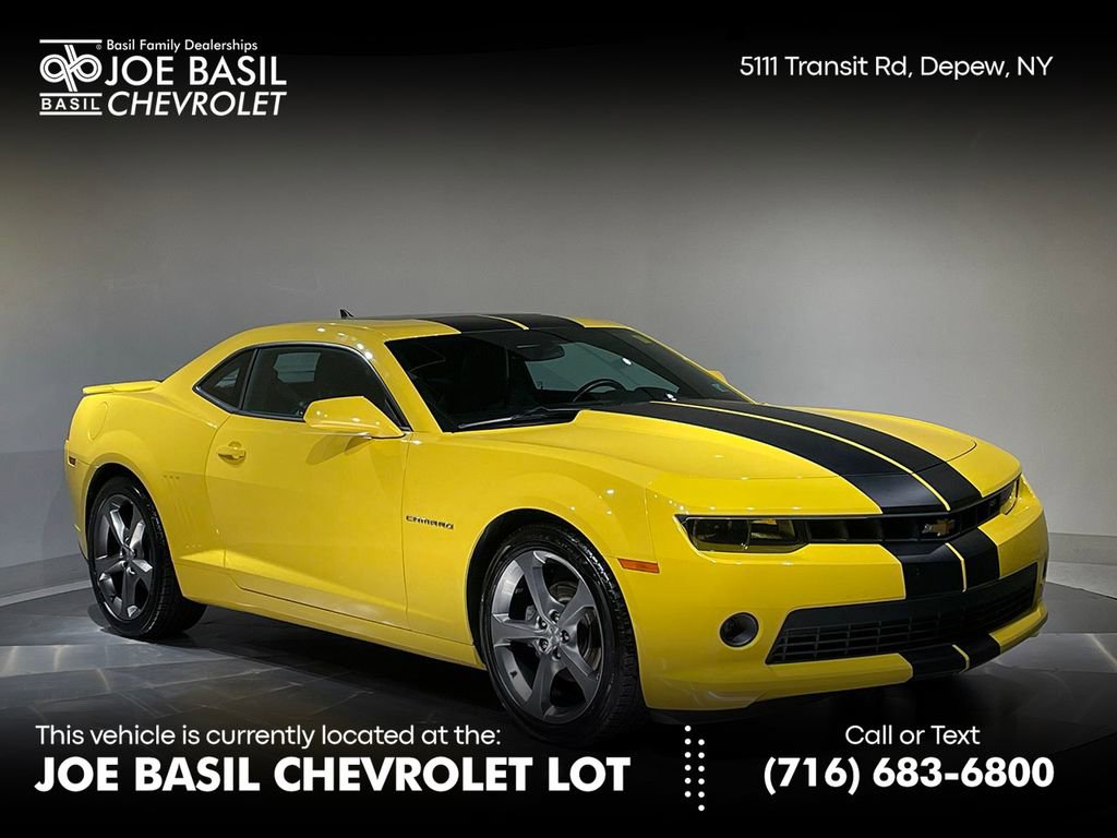Used 2014 Chevrolet Camaro LT w/ RS Package RWD image 1