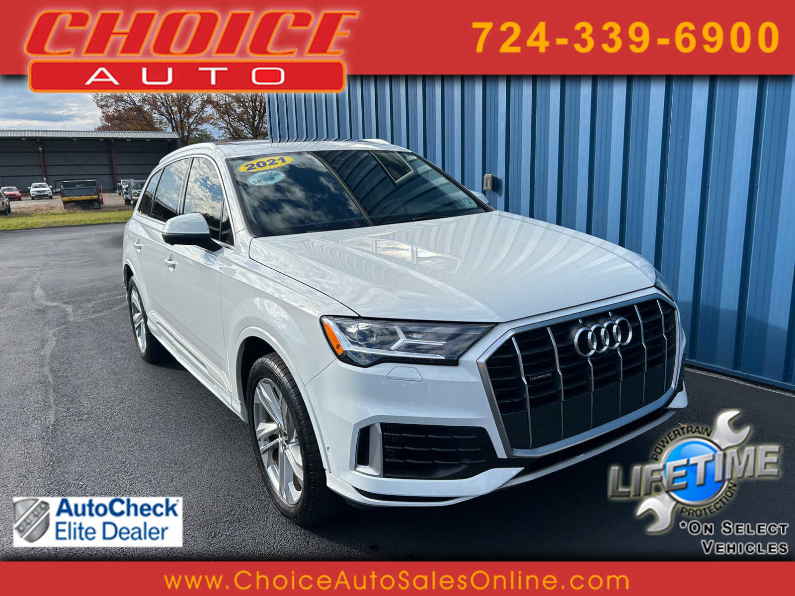 Used 2021 Audi Q7 3.0T Premium Plus