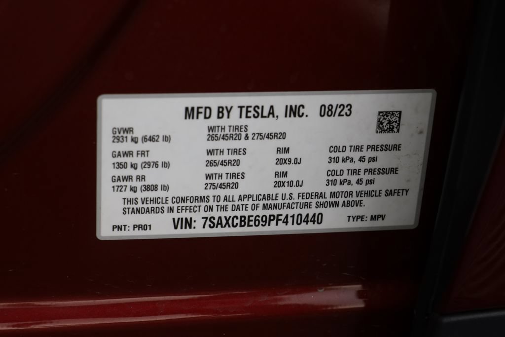 Used 2023 Tesla Model X Plaid AWD/4WD image 29