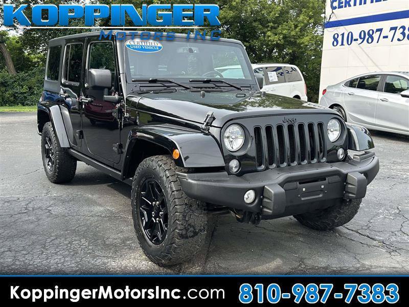 Used 2016 Jeep Wrangler Unlimited Sahara