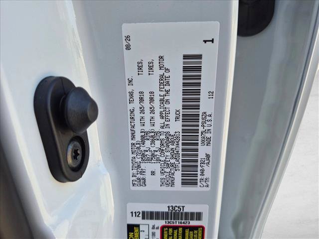 New 2026 Toyota Tundra SR5 AWD/4WD image 17