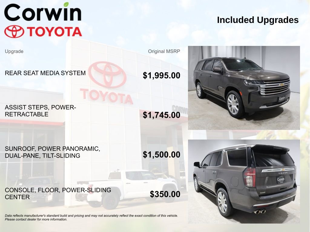 Used 2021 Chevrolet Tahoe High Country image 4