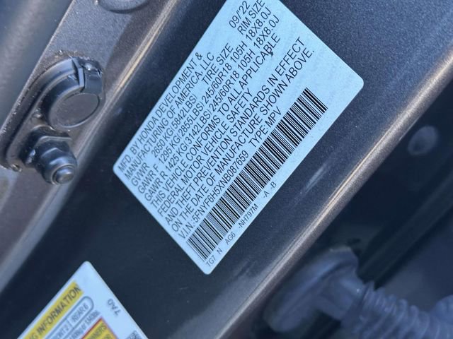 Certified 2022 Honda Pilot EX-L image 14