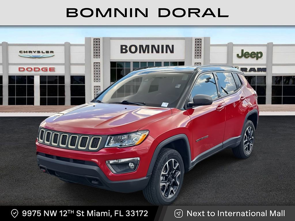 Used 2021 Jeep Compass Trailhawk AWD/4WD image 1