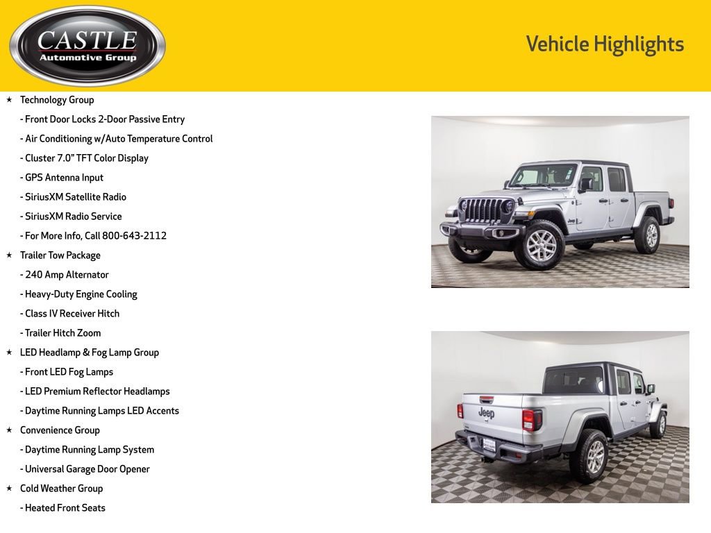 Used 2023 Jeep Gladiator Sport image 8