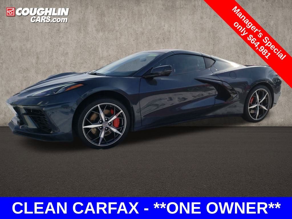 Used 2020 Chevrolet Corvette Stingray Premium Cpe w/ 3LT Preferred Equipment Group image 2