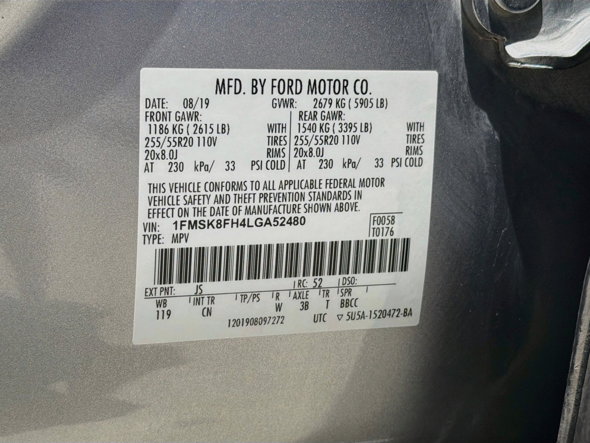 Used 2020 Ford Explorer Limited AWD/4WD image 37