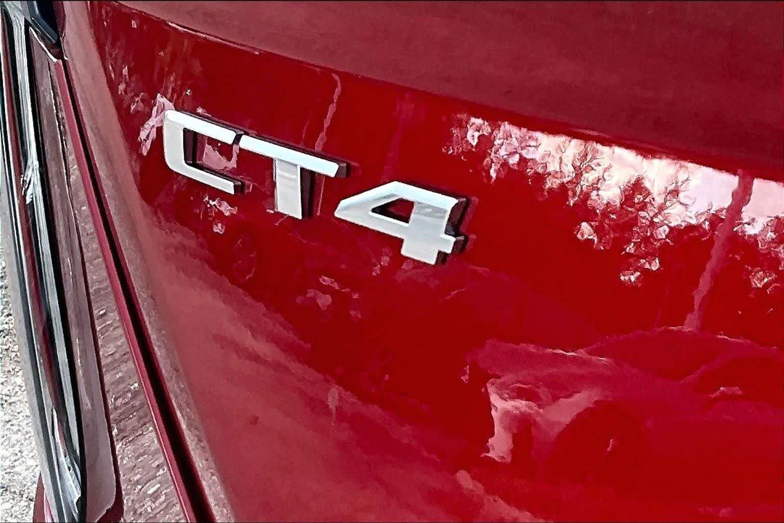 Used 2022 Cadillac CT4 V w/ Technology Package RWD image 18