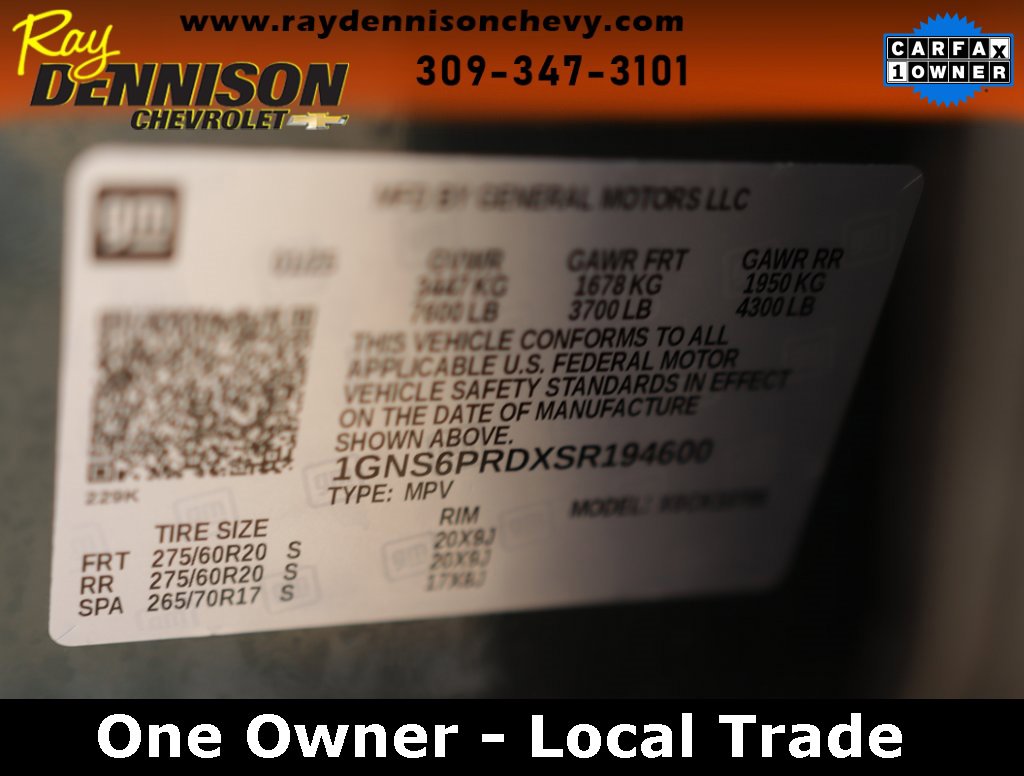 Used 2025 Chevrolet Tahoe Z71 w/ Comfort Package image 45