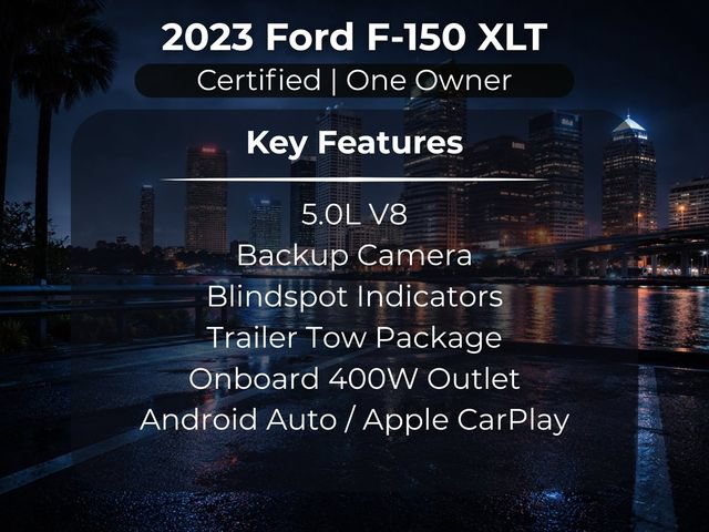 Certified 2023 Ford F150 XLT w/ Equipment Group 301A Mid AWD/4WD image 14