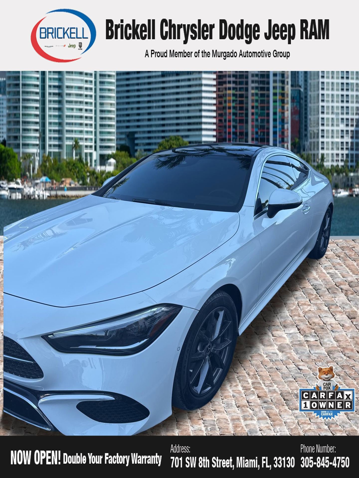 Used 2024 Mercedes-Benz CLE 300 4MATIC Coupe image 1