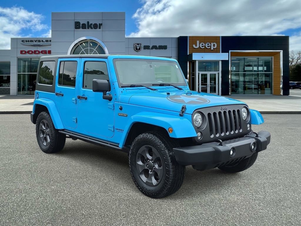 Used 2017 Jeep Wrangler Unlimited Sport