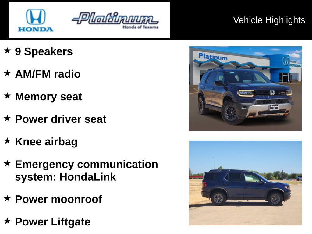 New 2026 Honda Passport TrailSport image 5