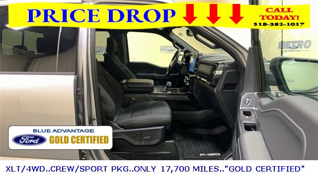 Certified 2023 Ford F150 XLT w/ Equipment Group 302A High image 13