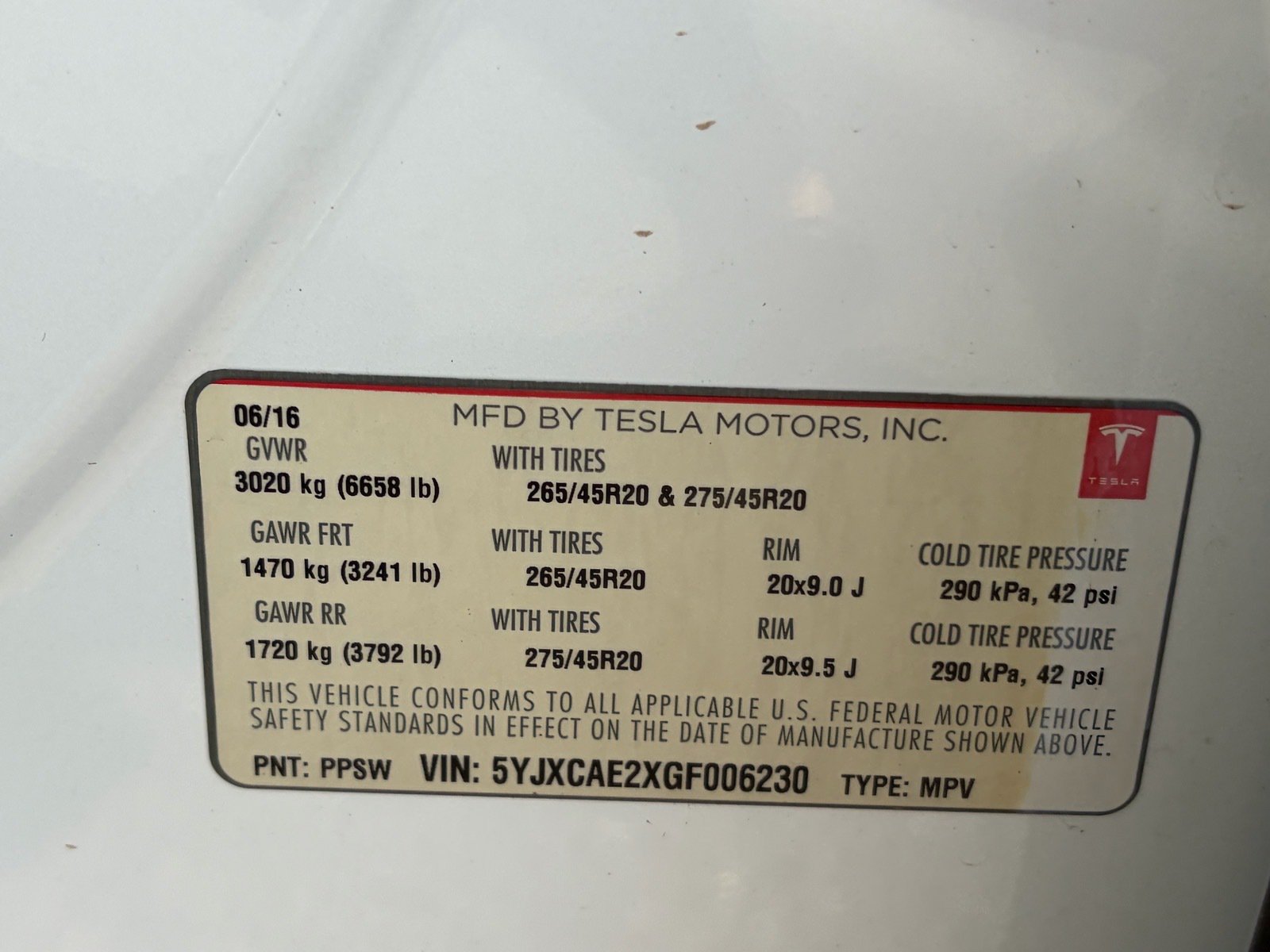 Used 2016 Tesla Model X 70D AWD/4WD image 34