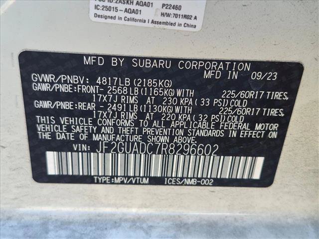 Used 2024 Subaru Crosstrek 2.0i Premium w/ Popular Package #3 AWD/4WD image 23