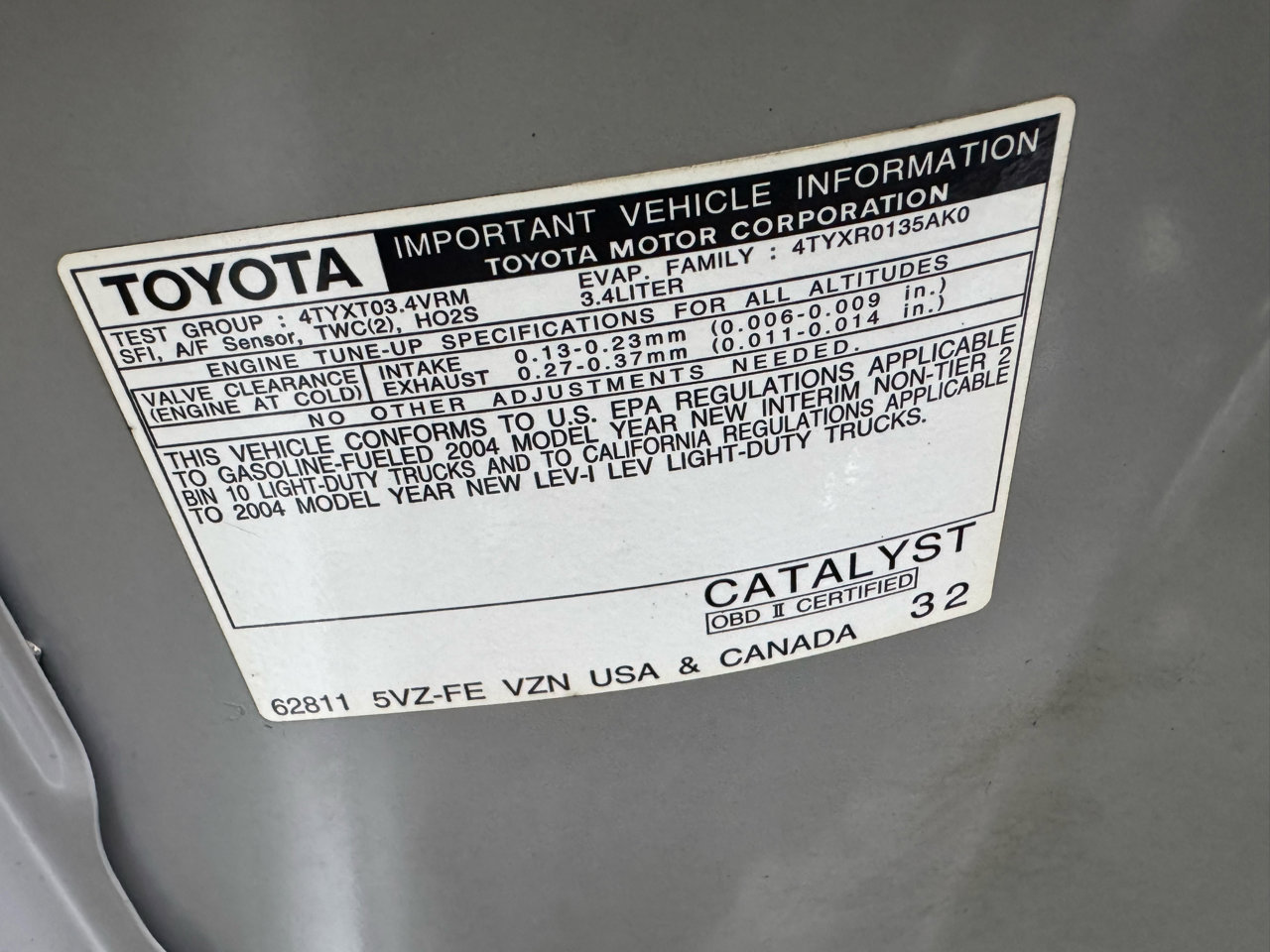 Used 2004 Toyota Tacoma 4x4 Double Cab image 36