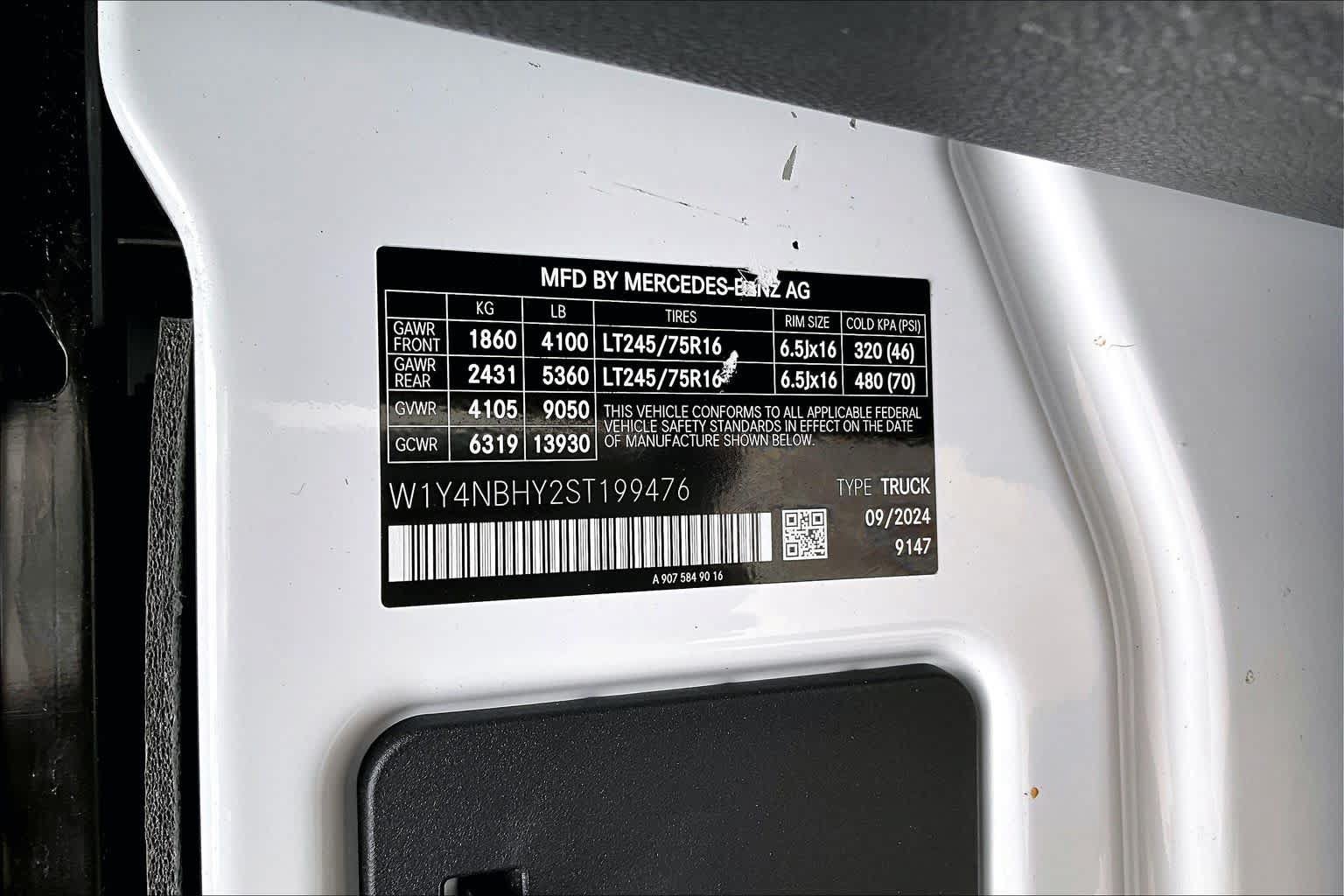 New 2025 Mercedes-Benz Sprinter 2500 image 16