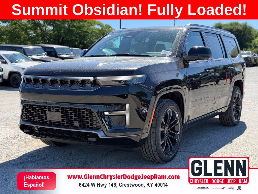 New 2026 Jeep Grand Wagoneer Summit w/ Rear Seat Video Group I