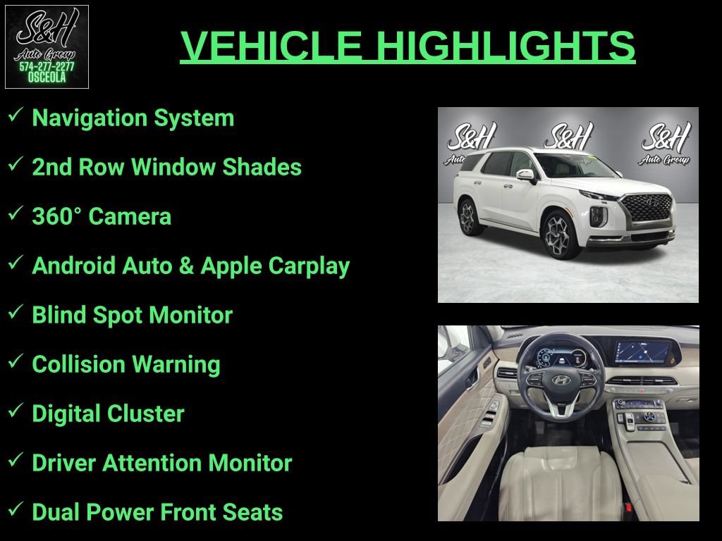 Used 2022 Hyundai Palisade Calligraphy w/ Winter Package AWD/4WD image 3
