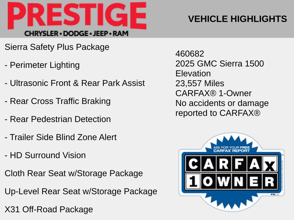 Used 2025 GMC Sierra 1500 Elevation AWD/4WD image 12
