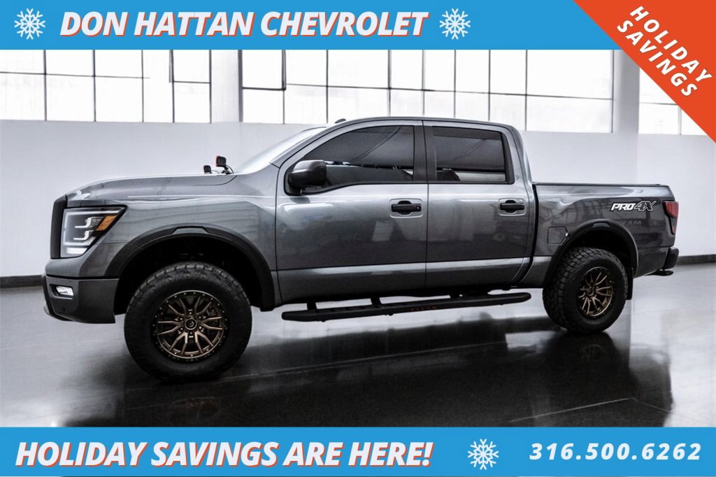 Used 2021 Nissan Titan PRO-4X w/ Pro-4x Utility Package image 2