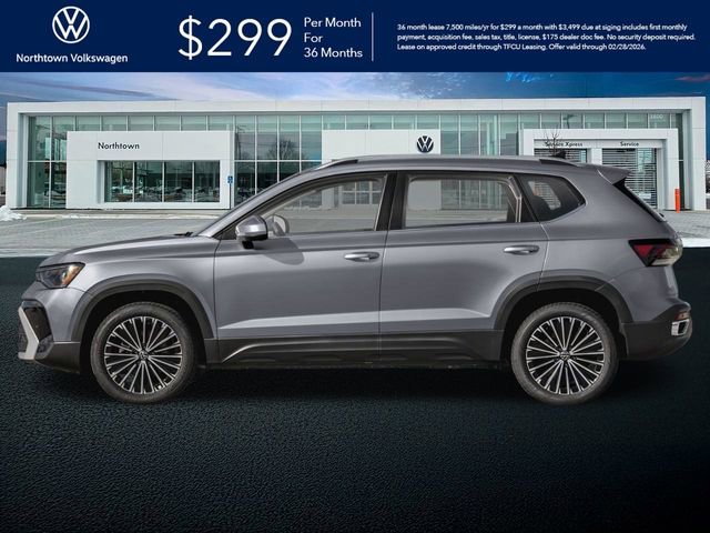 New 2025 Volkswagen Taos SE w/ Panoramic Sunroof Package image 3