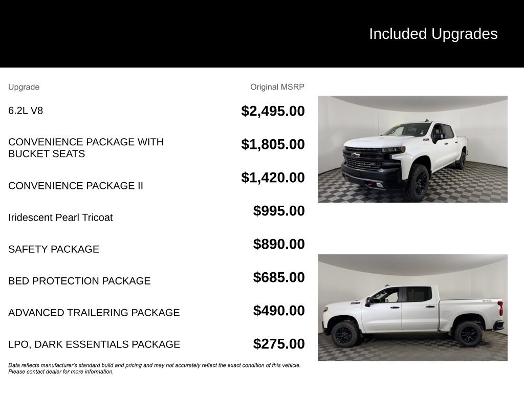 Used 2020 Chevrolet Silverado 1500 LT Trail Boss AWD/4WD image 6
