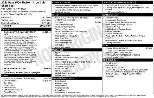 Used 2023 RAM 1500 Big Horn image 7