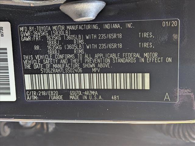 Used 2020 Toyota Highlander XLE image 26