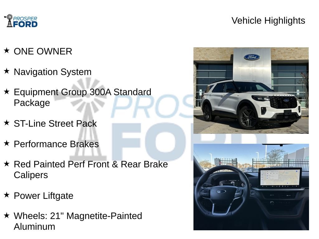 Used 2025 Ford Explorer ST-Line w/ ST-Line Street Pack image 5
