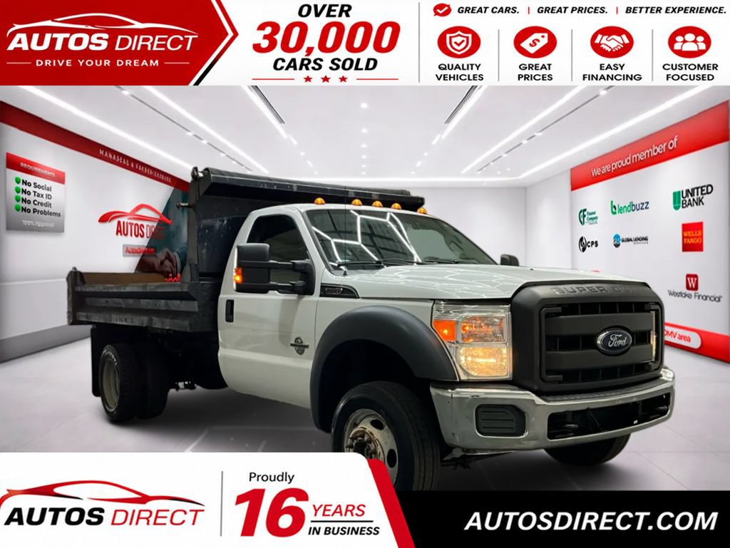 Used 2016 Ford F550 4x4 Regular Cab Super Duty