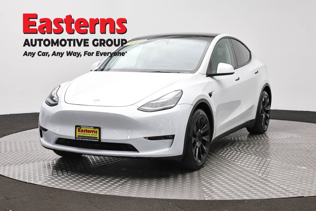 Used 2021 Tesla Model Y Long Range AWD/4WD image 1