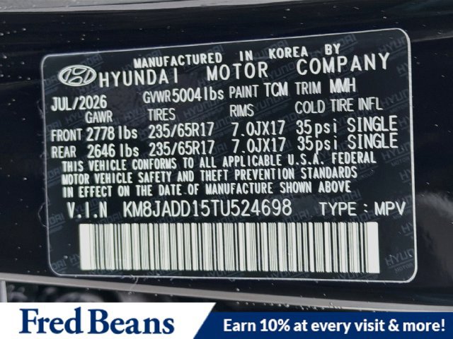 New 2026 Hyundai Tucson Blue SE AWD/4WD image 35