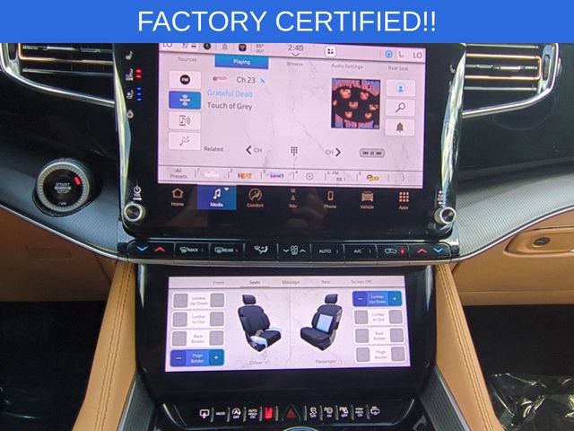 Certified 2025 Jeep Grand Wagoneer Series III w/ Rear Seat Video Group 1 AWD/4WD image 24