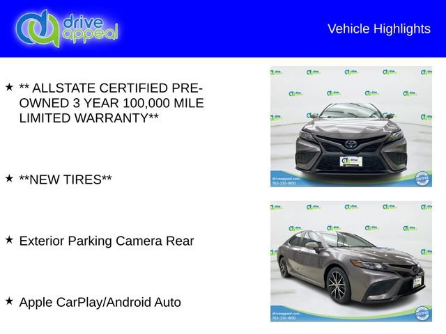 Used 2022 Toyota Camry SE FWD image 6