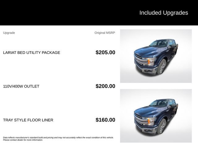 Used 2020 Ford F150 Lariat w/ Trailer Tow Package AWD/4WD image 10