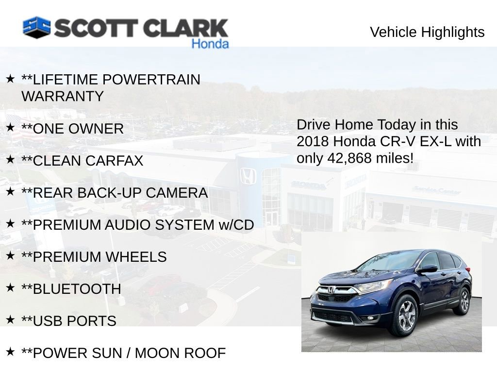 Used 2018 Honda CR-V EX-L image 11